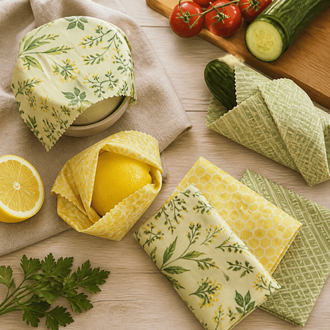 Reusable Beeswax Food Wraps