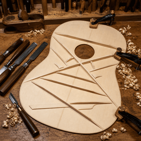 Acoustic Guitar Brace Layout
