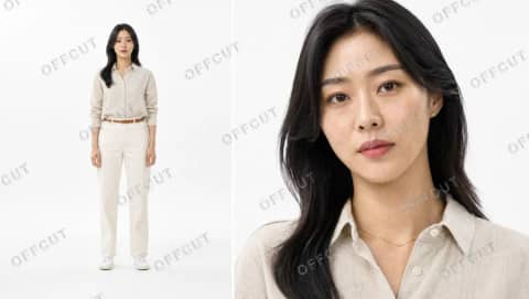 AI 배우 캐릭터시트 · 여성 20대 후반