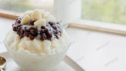 실사 · 팥빙수 (여름 디저트)