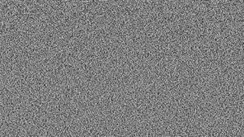 TV 지지직 노이즈 (아날로그 정전기)