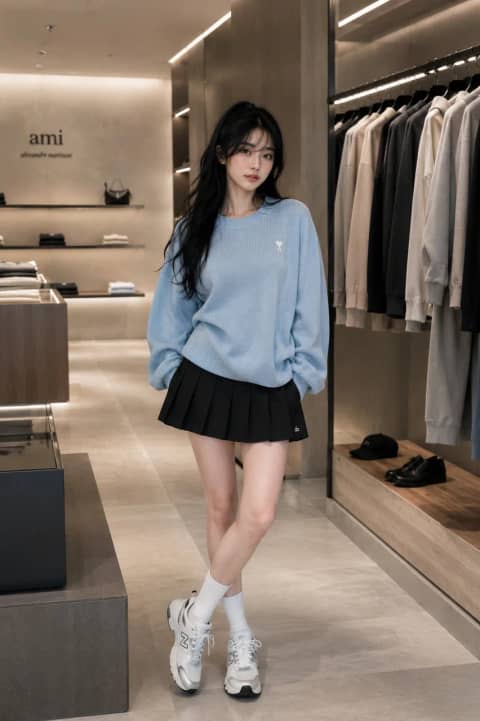 GPT 이미지 2 사례 #66 · 미니멀 부티크 전신 패션 화보