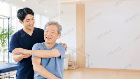 비롤 · 물리치료사와 어르신 재활 스트레칭