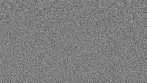 TV 지지직 노이즈 루프