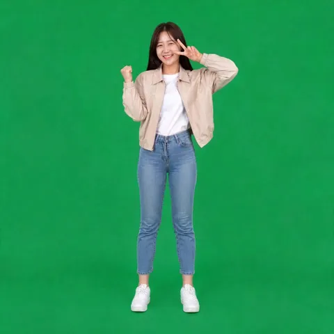리액션 영상 · 승리 (그린스크린 5초)