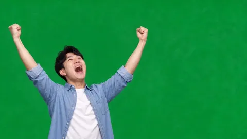 예능 리액션 영상 · 환호 (5초)