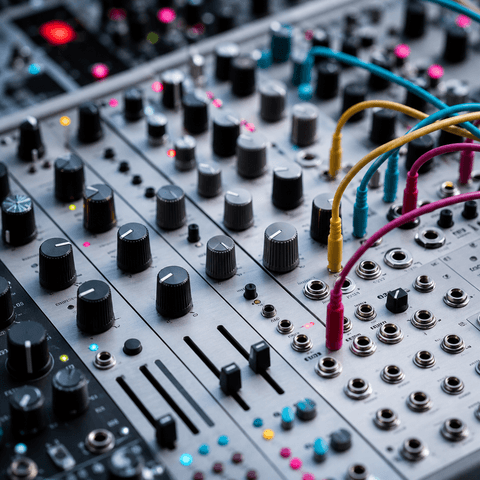 Modular Synthesizer Macro 프롬프트
