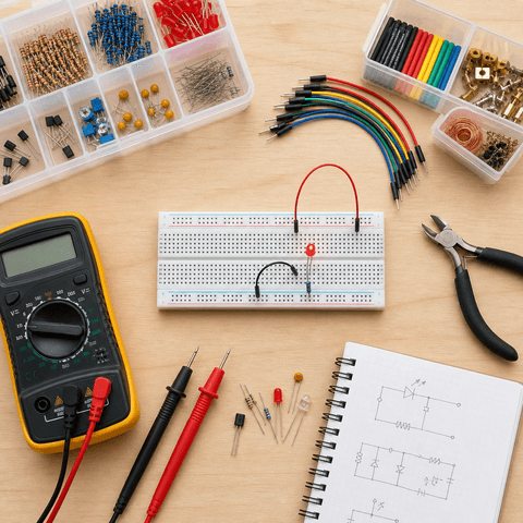 Basic Electronics Desk 프롬프트